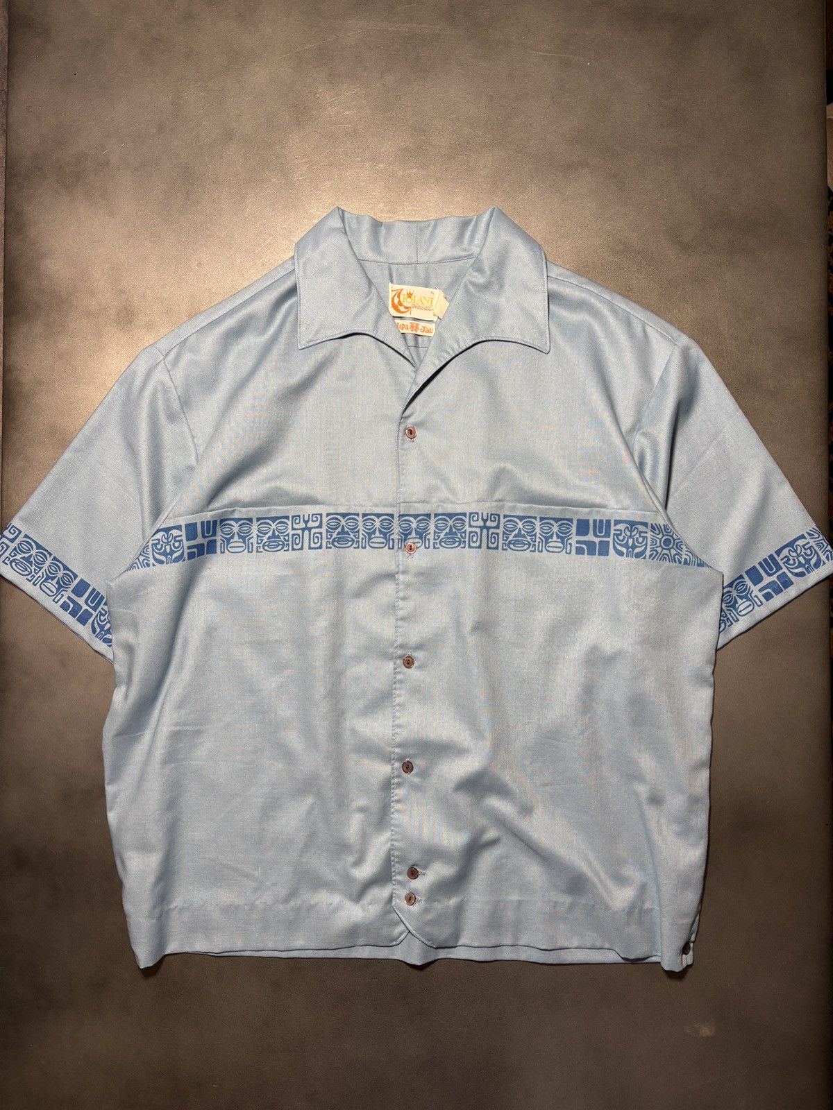 Vintage True Vintage Boxy Hawaiian Shirt Iolani 60s 70s Short Sleeve Size US XL / EU 56 / 4 - 12 Thumbnail