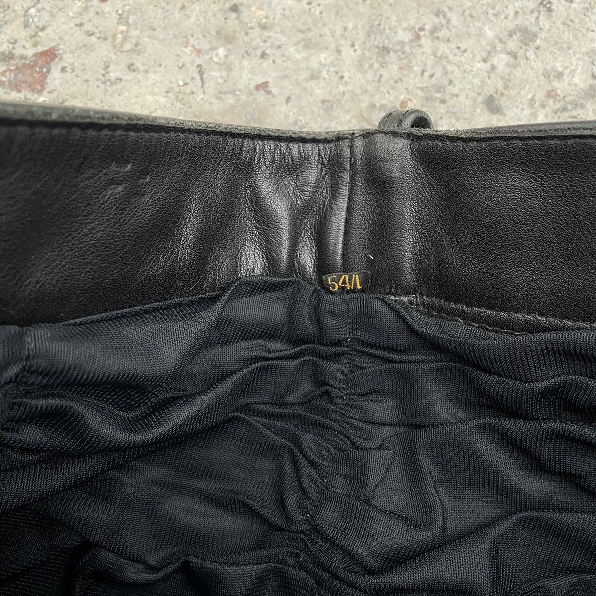 Vintage Vintage Moto Leather Pants Polo 54 Size 90s Y2K USA Size US 33 - 6 Thumbnail