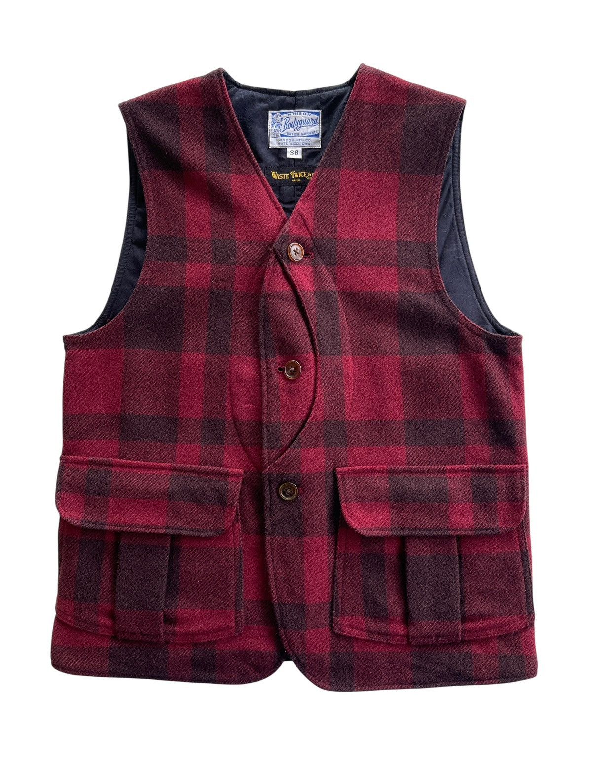 Waste(twice) 40s Hinson Waste Twice HalfMoon Hunting Vest Size US S / EU 44-46 / 1 - 1 Thumbnail