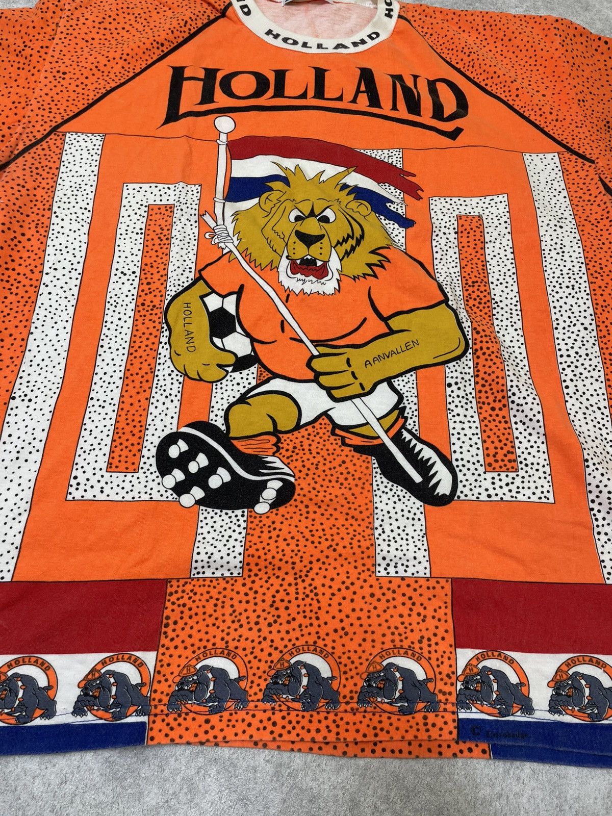 Chelsea Soccer × Holland & Holland FIfa 80-90s Throwback — Holland Soccer Jersey Size US L / EU 52-54 / 3 - 5 Thumbnail