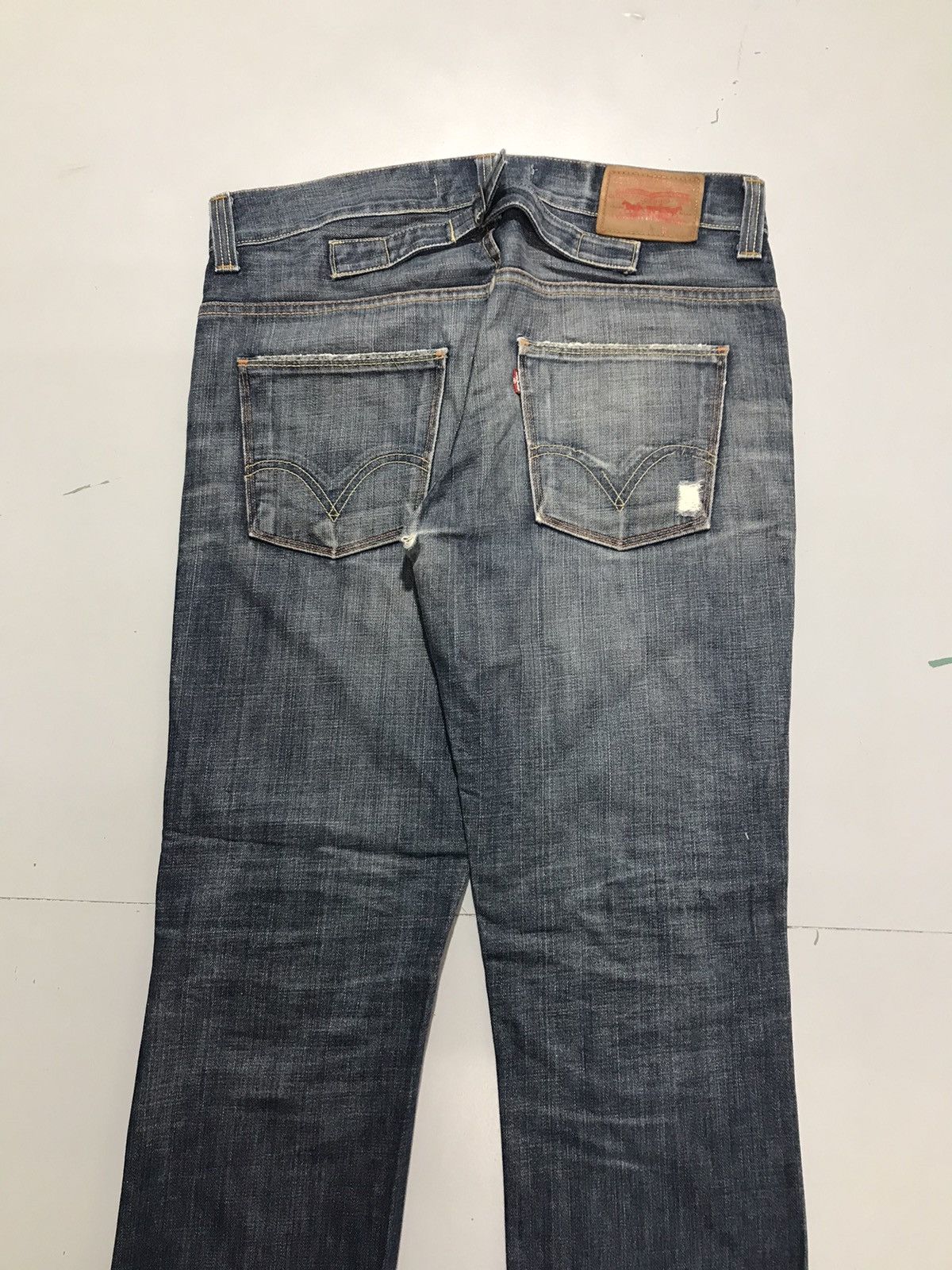 Levi's Vintage Levi’s buckle belt denim Size US 36 / EU 52 - 12 Thumbnail