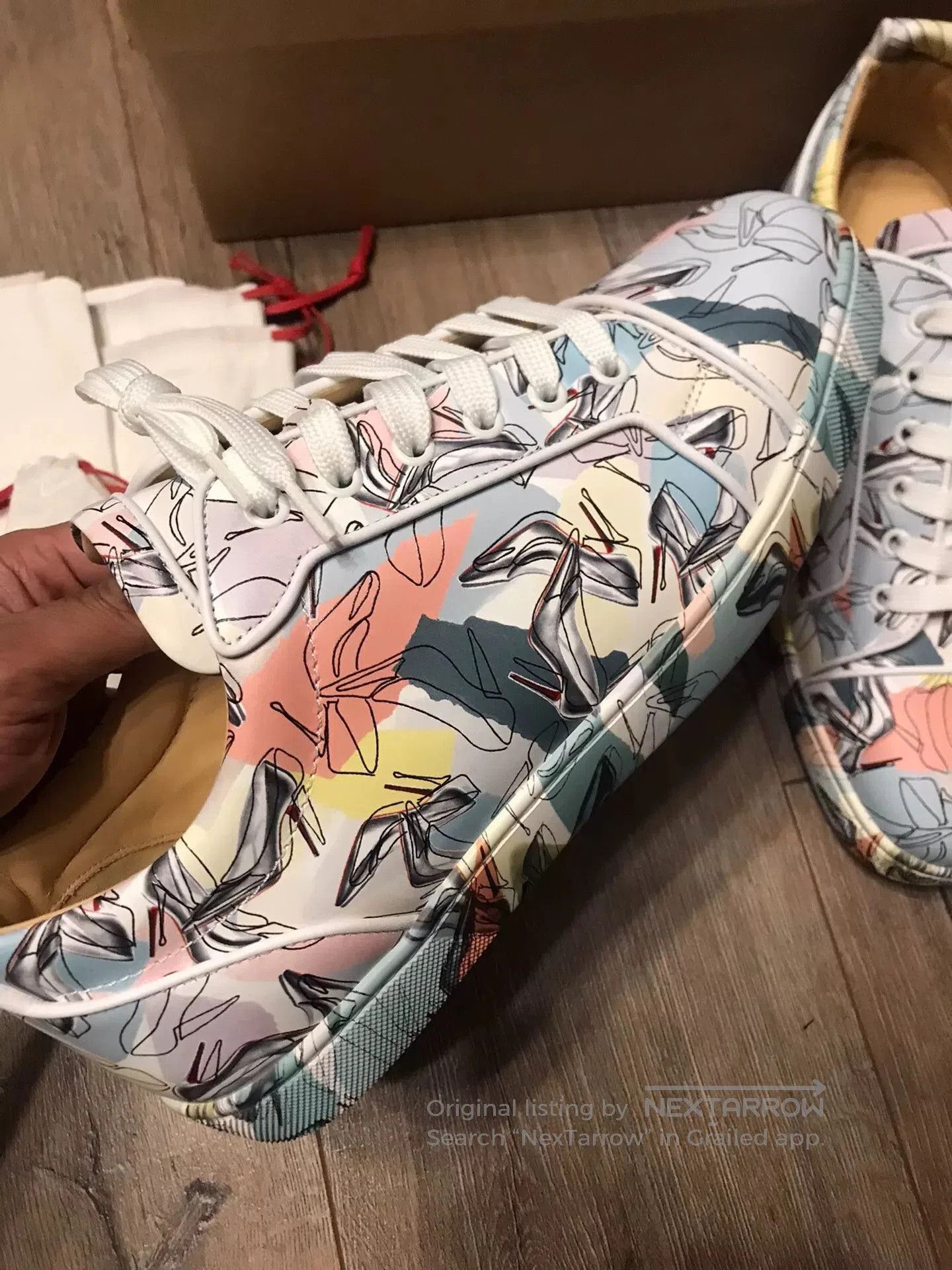 Christian Louboutin Christian Louboutin Graffiti Casual Shoes. Size US 9.5 / EU 42-43 - 4 Thumbnail