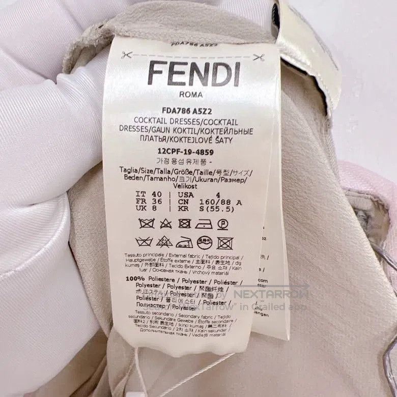 Fendi Fendi 2020 Spring/Summer Collection Dress Size XS / US 0-2 / IT 36-38 - 9 Thumbnail