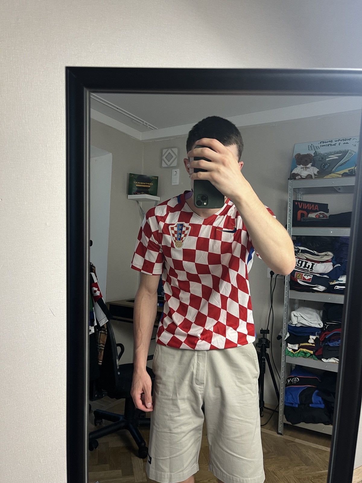 Nike Nike Croatia World Cup 2016 2018 Home Soccer Jersey Size US S / EU 44-46 / 1 - 2 Thumbnail