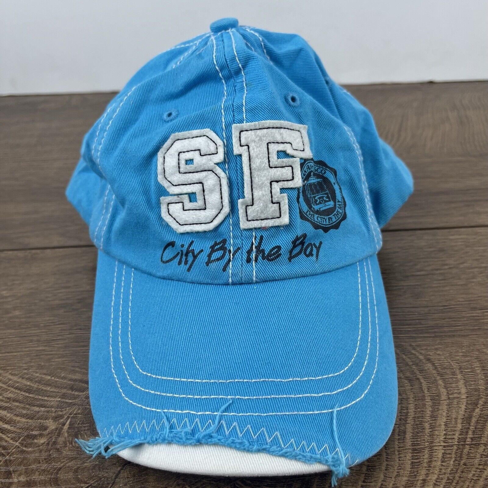 Other San Francisco Hat City by the Bay Hat Blue Cap Adjustable Bl Size ONE SIZE - 4 Thumbnail