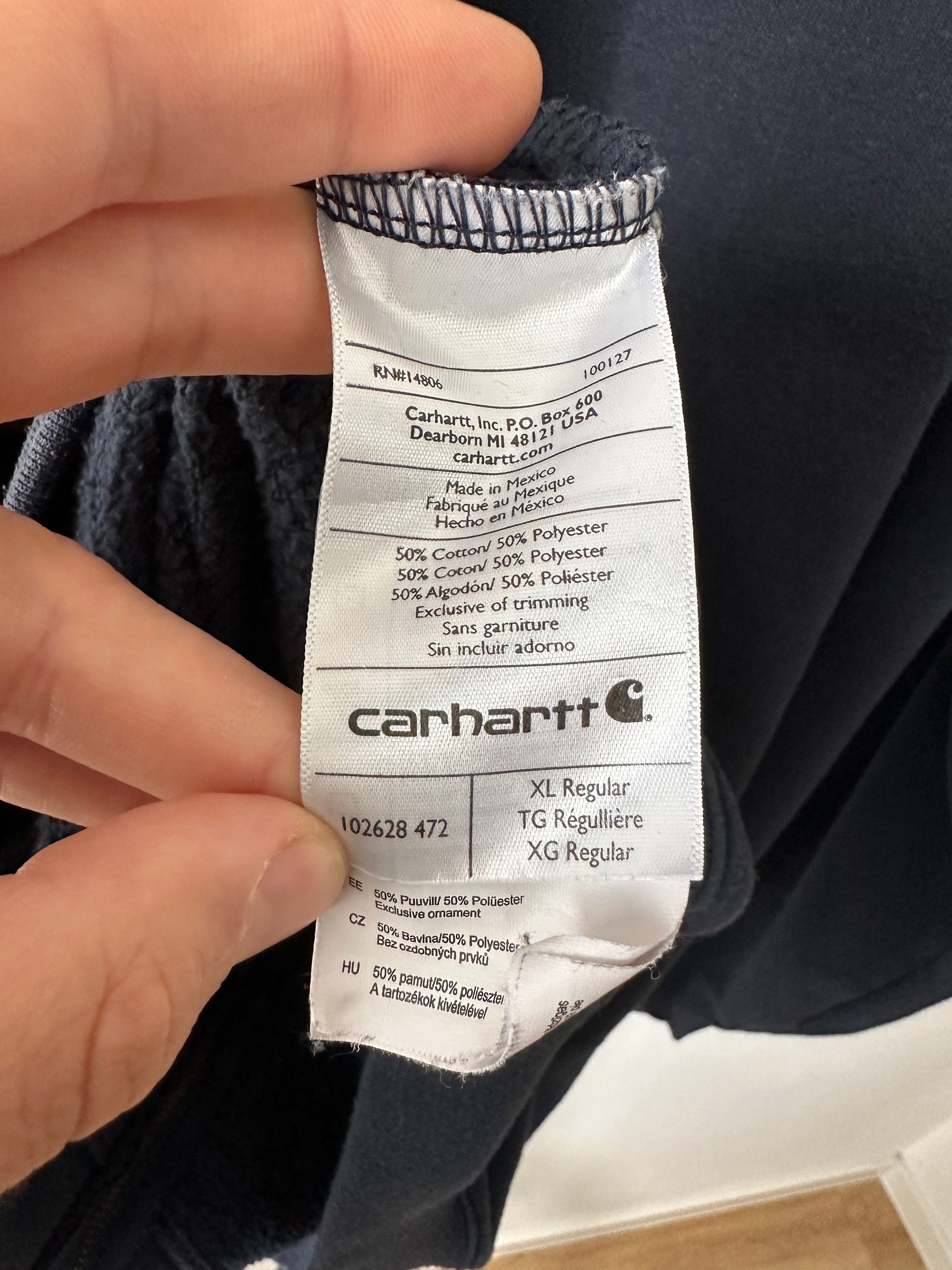 Carhartt Carhartt EMEA Midweight Graphic 89 Hooded Zip Front MEXICO Size US XL / EU 56 / 4 - 11 Thumbnail