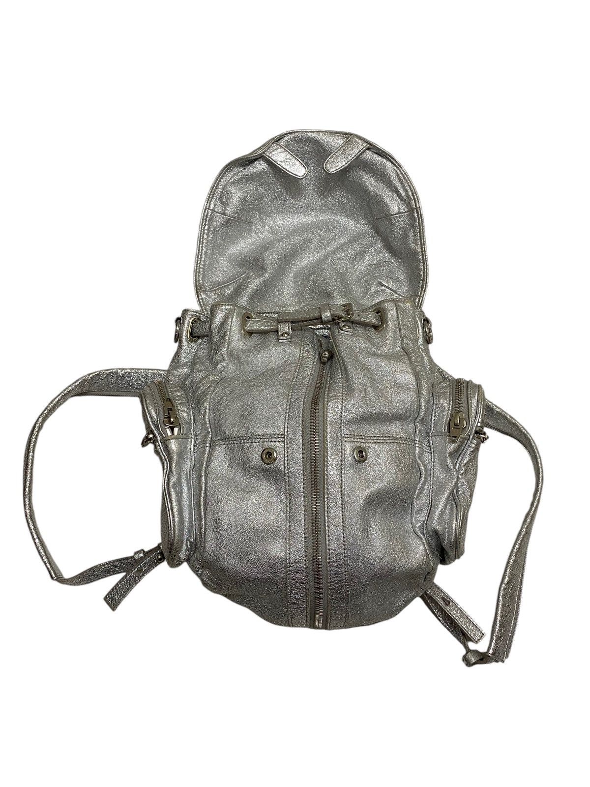Alexander Wang Shining Soft Leather Backpack Size ONE SIZE - 8 Thumbnail