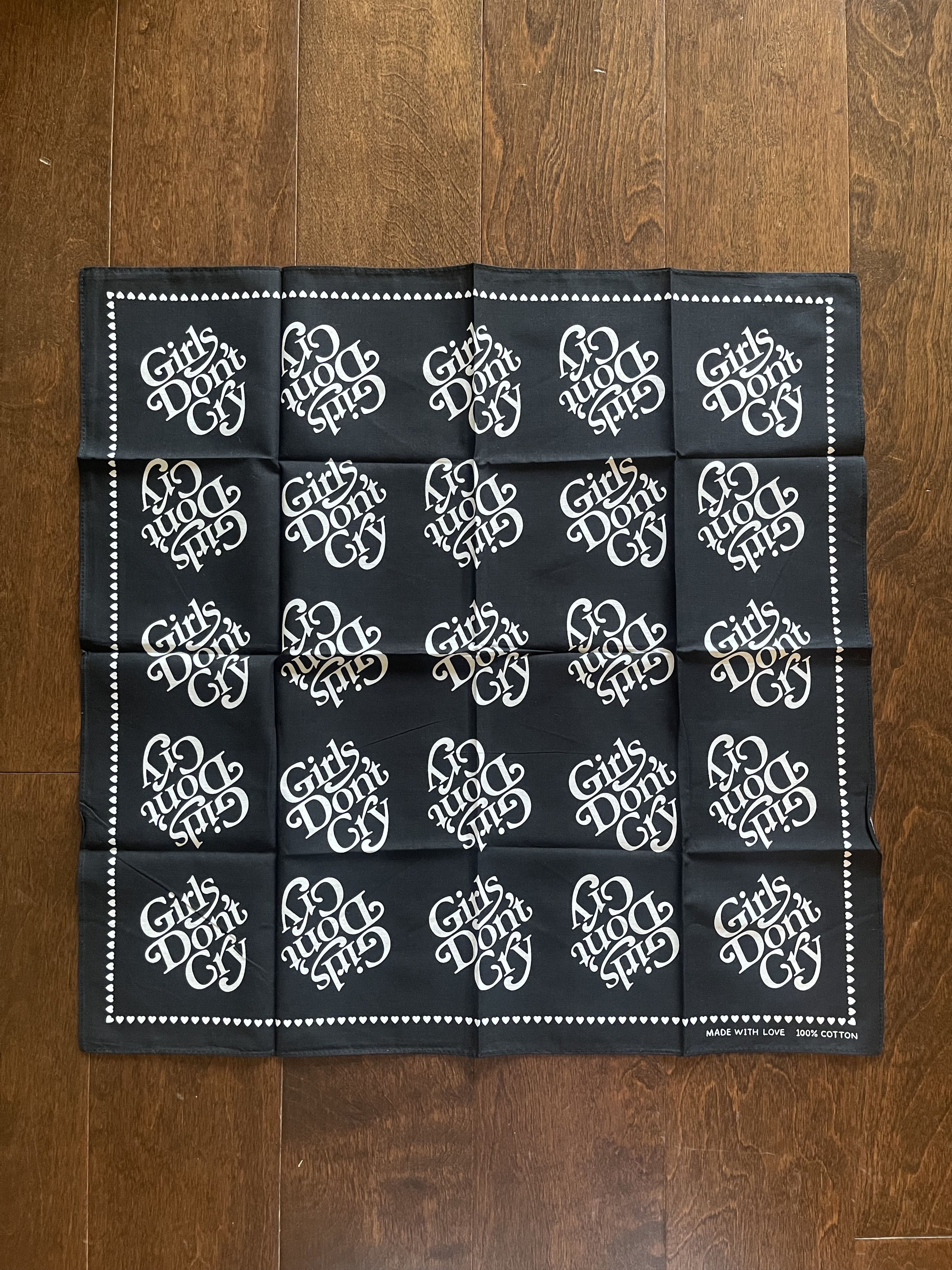 Girls Don't Cry Girls Dont Cry Bandana Black ComplexCon Verdy