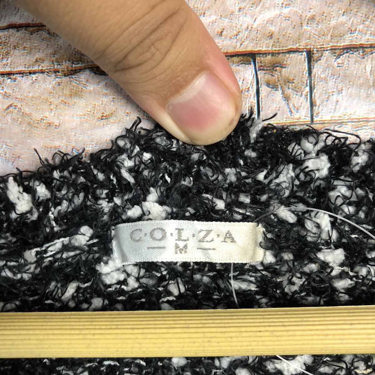 Homespun Knitwear × Japanese Brand Colza Black Knitwear #A681 Size M / US 6-8 / IT 42-44 - 10 Thumbnail