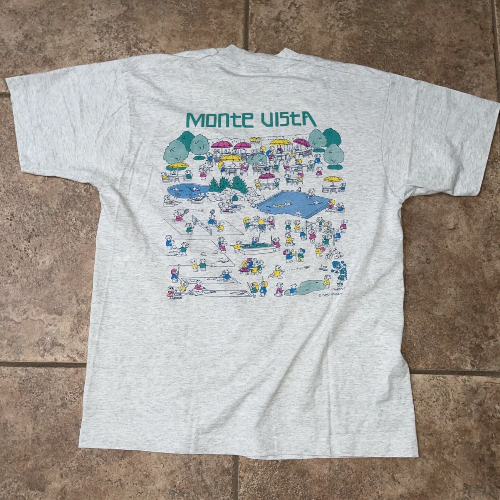 Fruit Of The Loom VINTAGE Fruit of the Loom USA Single Stitch graphic Tee Mens L Shirt White Stitch Men L Size US L / EU 52-54 / 3 - 5 Thumbnail