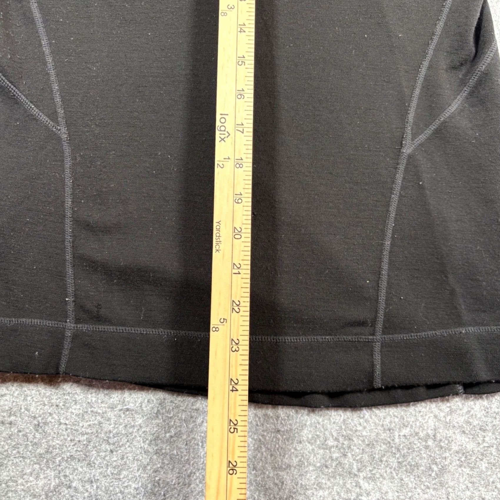 Smartwool Smartwool Womens L Black 100% Merino Wool Funnel Neck Base Layer Top Size L / US 10 / IT 46 - 7 Thumbnail