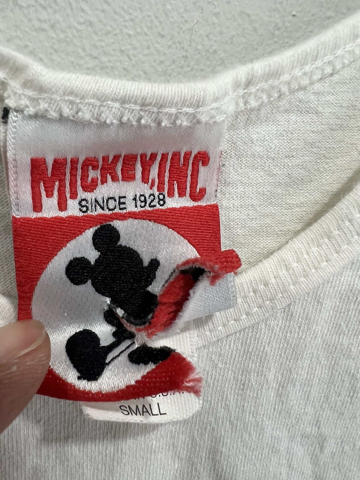 Vintage Vintage Mickey Mouse Tank Top Shirt mgm studio movie Size US S / EU 44-46 / 1 - 4 Thumbnail