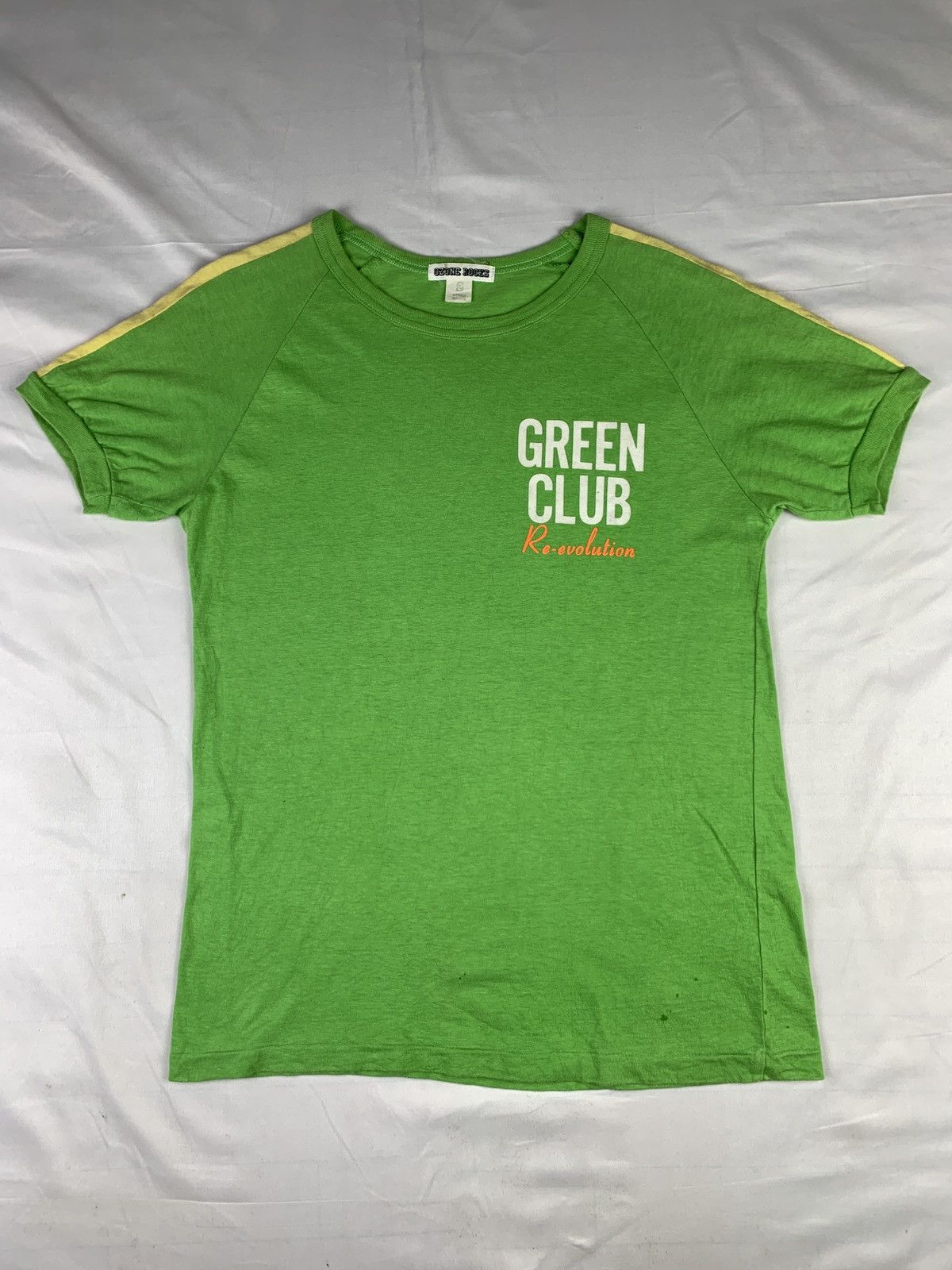 Hysteric Glamour y2k Ozone Community Rocks Spell Out Word Graphic Ringer Tee Size S / US 4 / IT 40 - 4 Thumbnail