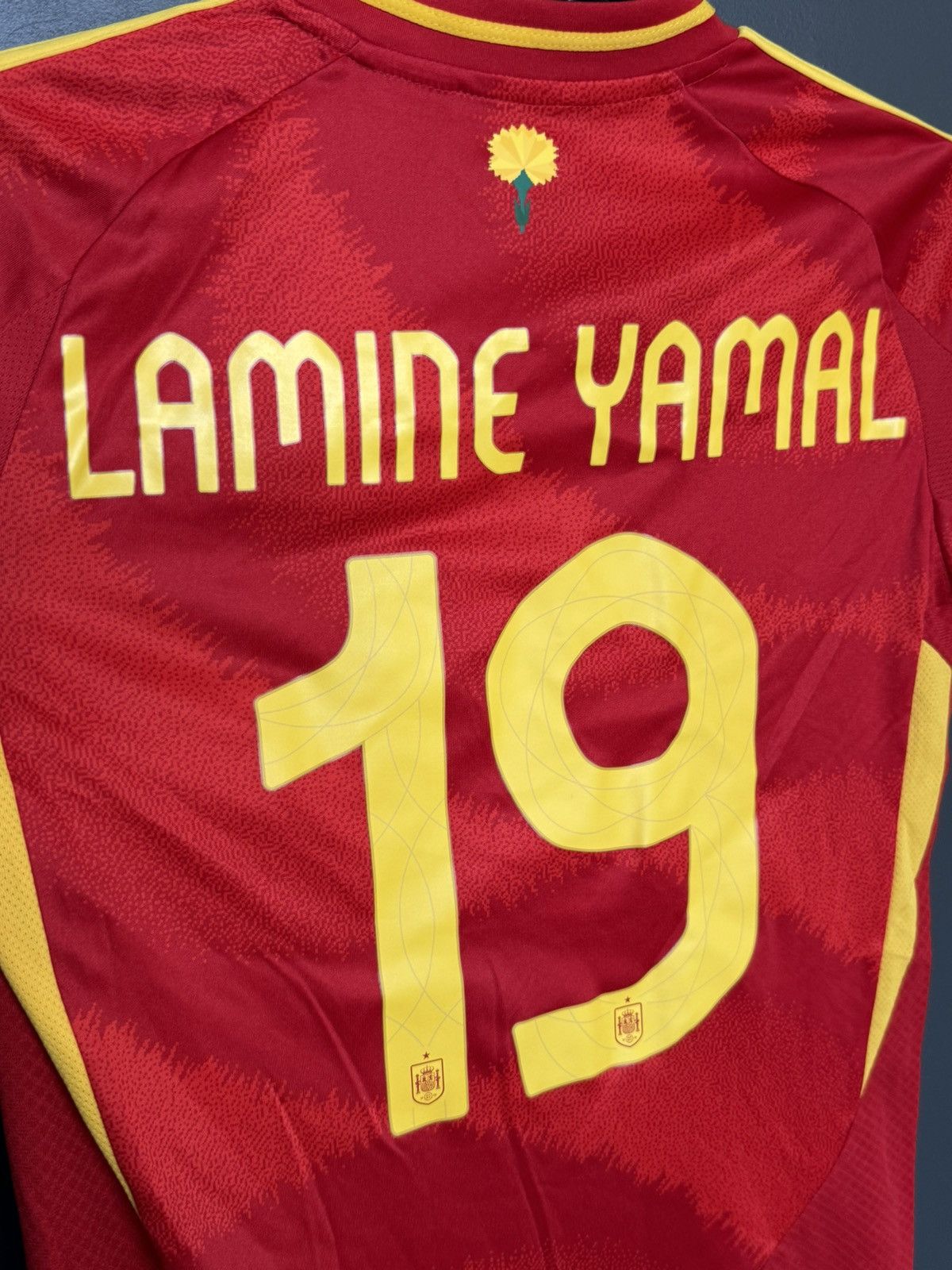Adidas KIDS New Spain 24/25 Home Yamal Football Jersey T-Shirt Size US XS / EU 42 / 0 - 3 Thumbnail