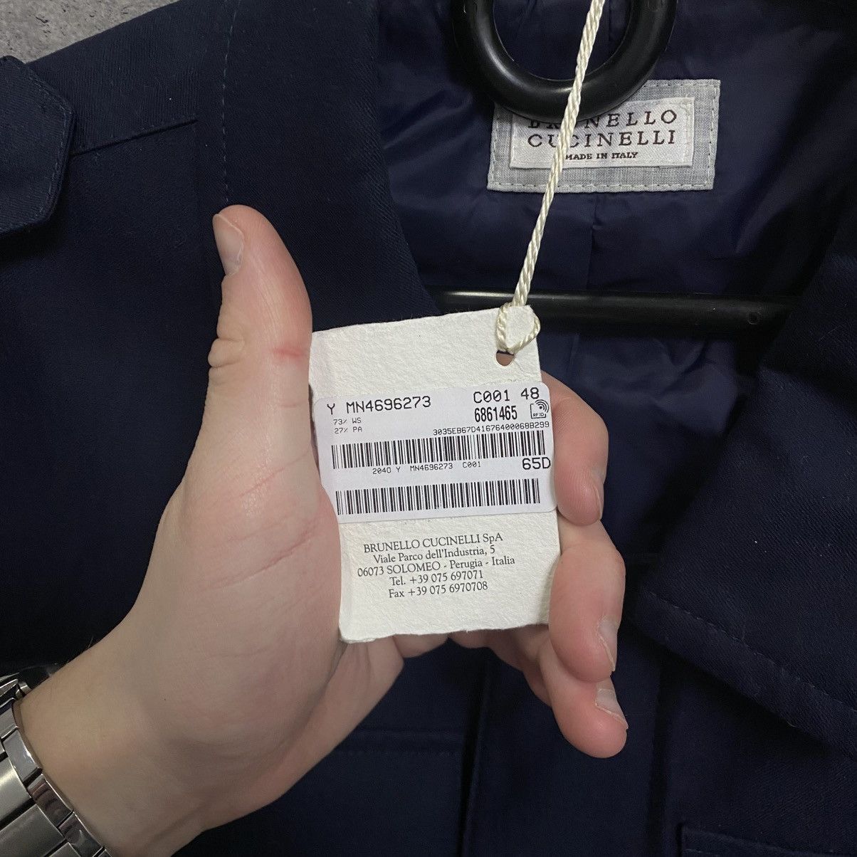Brunello Cucinelli Brunello Cucinelli Field Utility Jacket Nylon Size US M / EU 48-50 / 2 - 25 Thumbnail