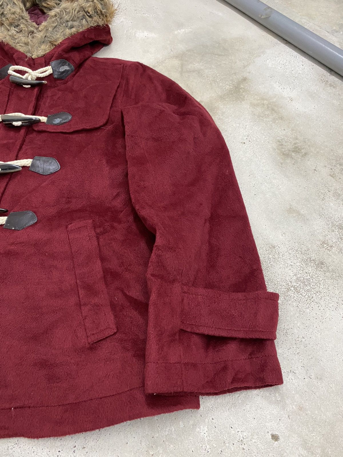 Tornado Mart Avant Garde Hoodie Fur Winter Jacket Harris Tweed Style Size US S / EU 44-46 / 1 - 5 Thumbnail