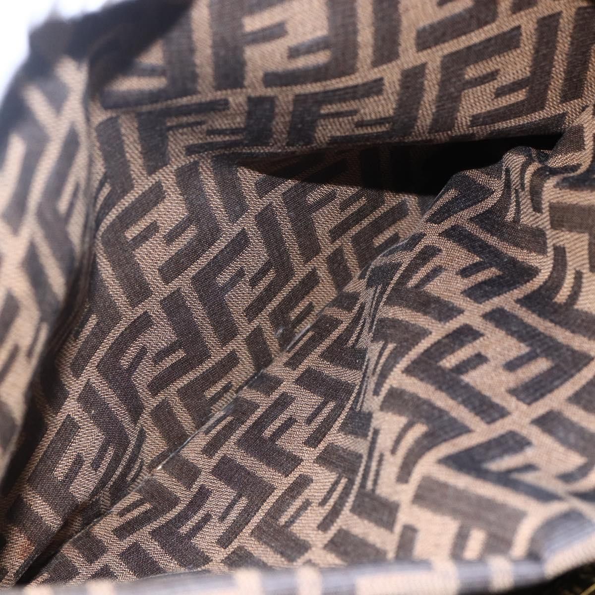 Fendi FENDI Zucca Canvas Mamma Baguette Hand Bag Black Brown Size ONE SIZE - 23 Thumbnail