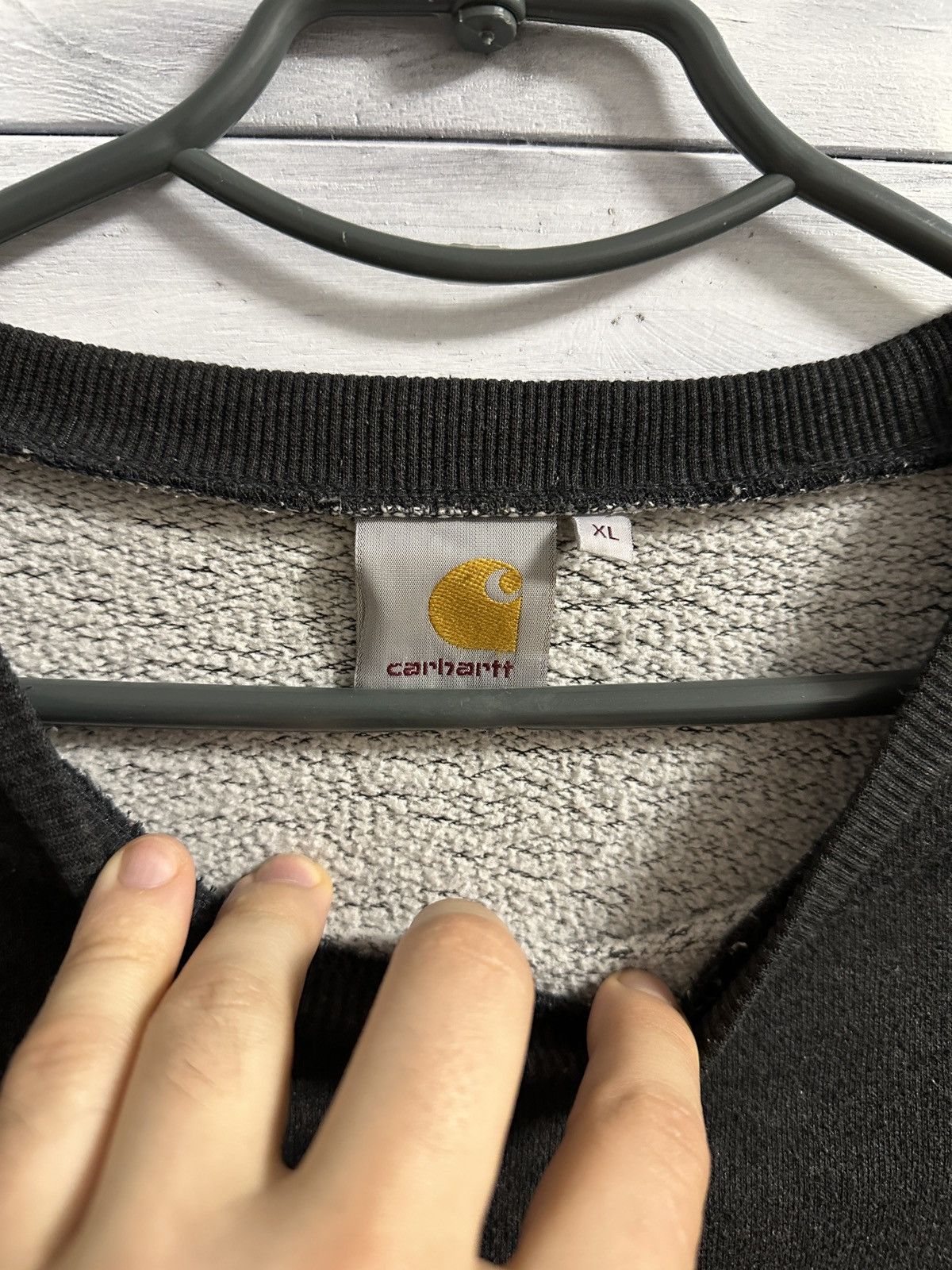 Carhartt Rare Vintage Sweatshirt Carhartt Y2K Work In Progress Style Size US XL / EU 56 / 4 - 6 Thumbnail