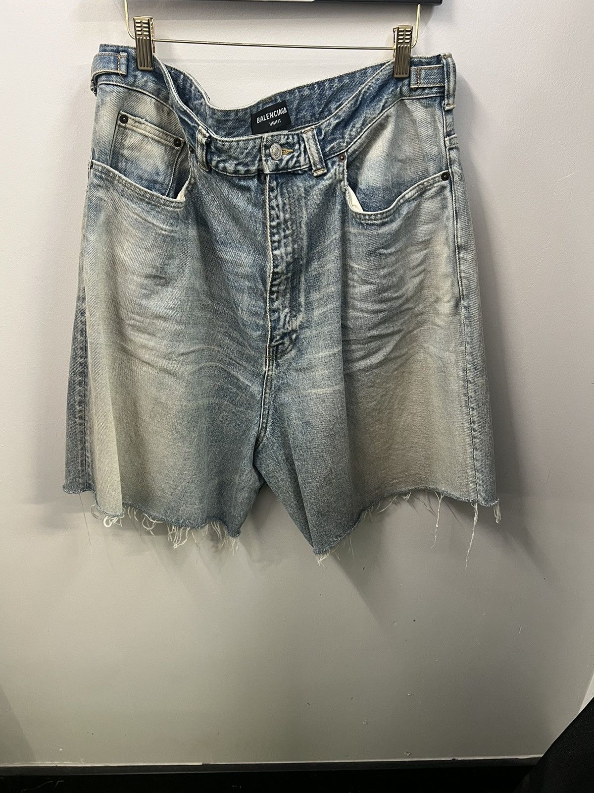 Balenciaga Balenciaga Skater Denim Shorts | Grailed