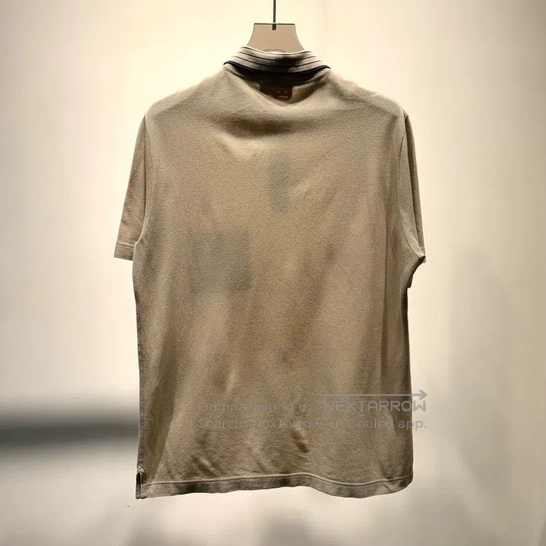 Hermes Hermes Front Pocket Logo Embroidered Short Sleeve Polo Shi Size US M / EU 48-50 / 2 - 7 Thumbnail