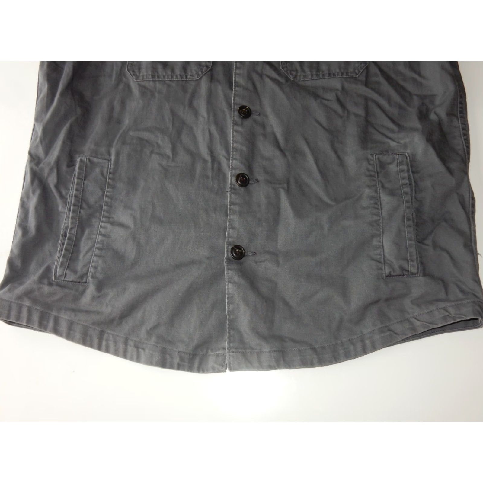 Abercrombie & Fitch Abercrombie & Fitch Coat Men XL Gray Overcoat Size XL Cotton Lining Wool Optional? Size US XL / EU 56 / 4 - 2 Thumbnail