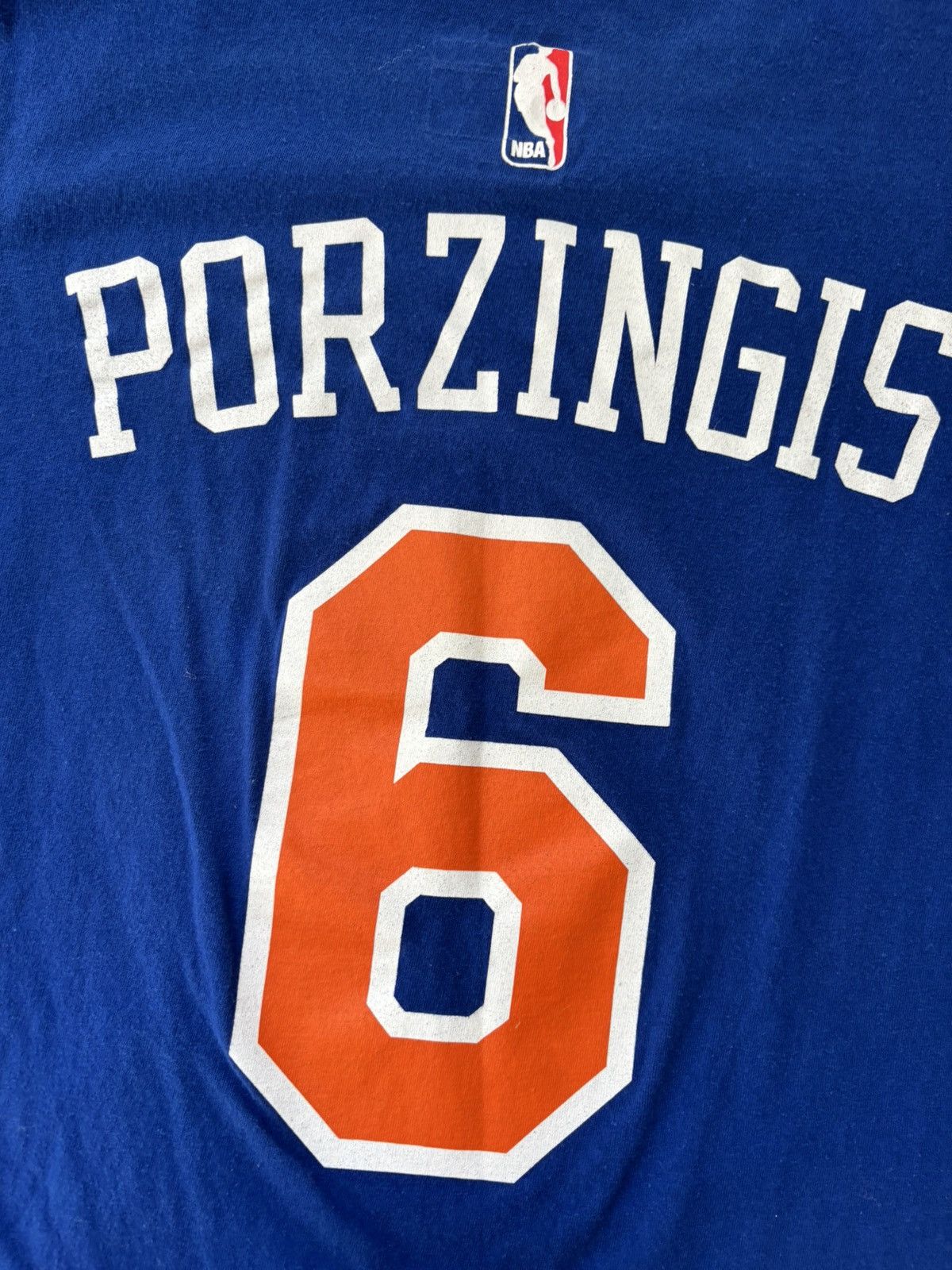 Adidas NEW YORK KNICKS PORZINGIS T SHIRT Size US XS / EU 42 / 0 - 4 Thumbnail
