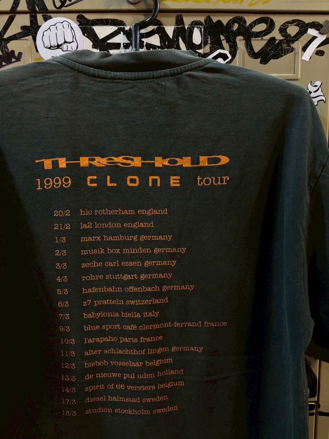 Band Tees Threshold Clone vintage tee Size US XL / EU 56 / 4 - 6 Thumbnail