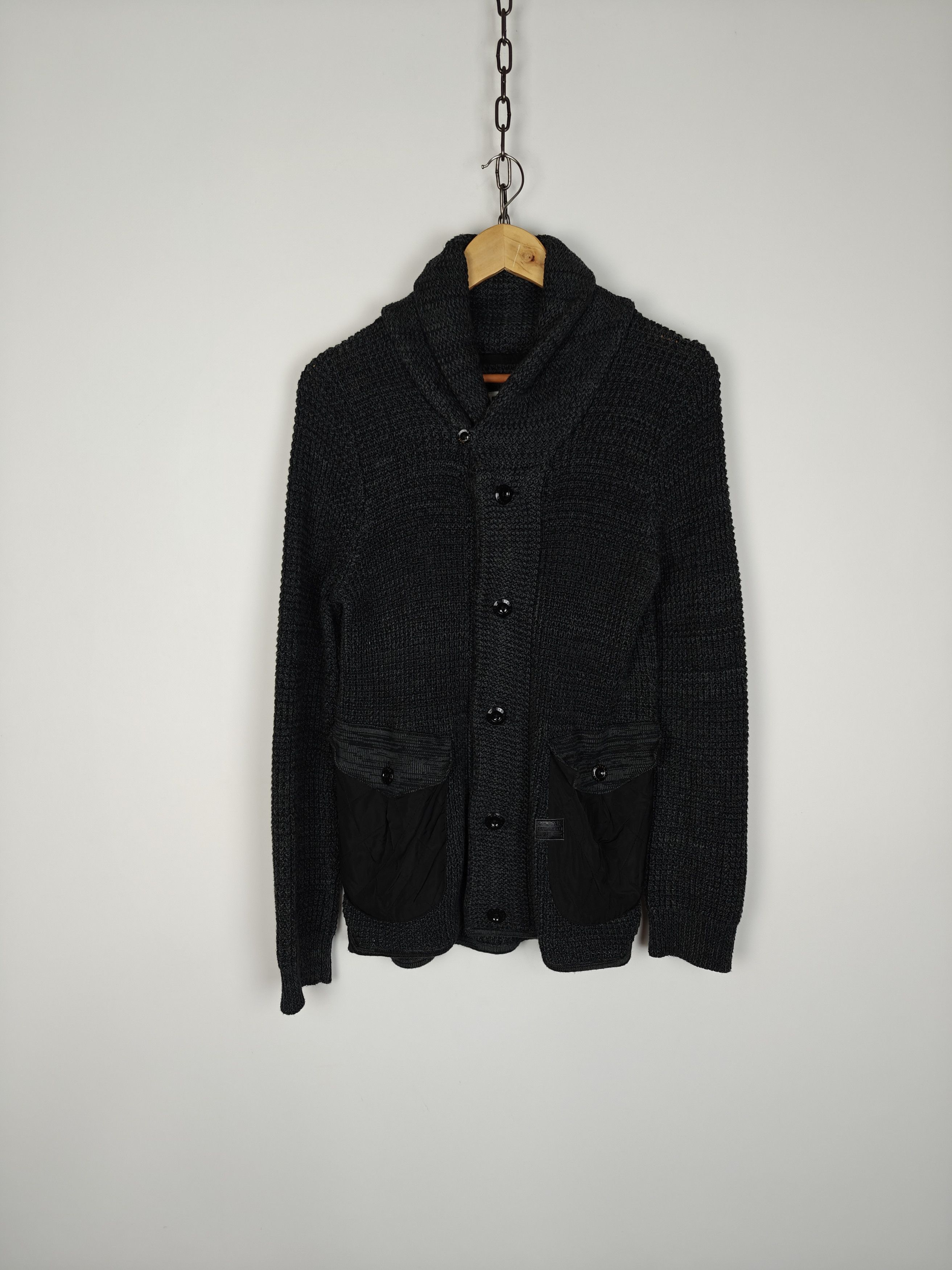 G-Star G-Star Raw Gralvent Cardigan Knit Sweater Gray size M Size US M / EU 48-50 / 2 - 1 Thumbnail