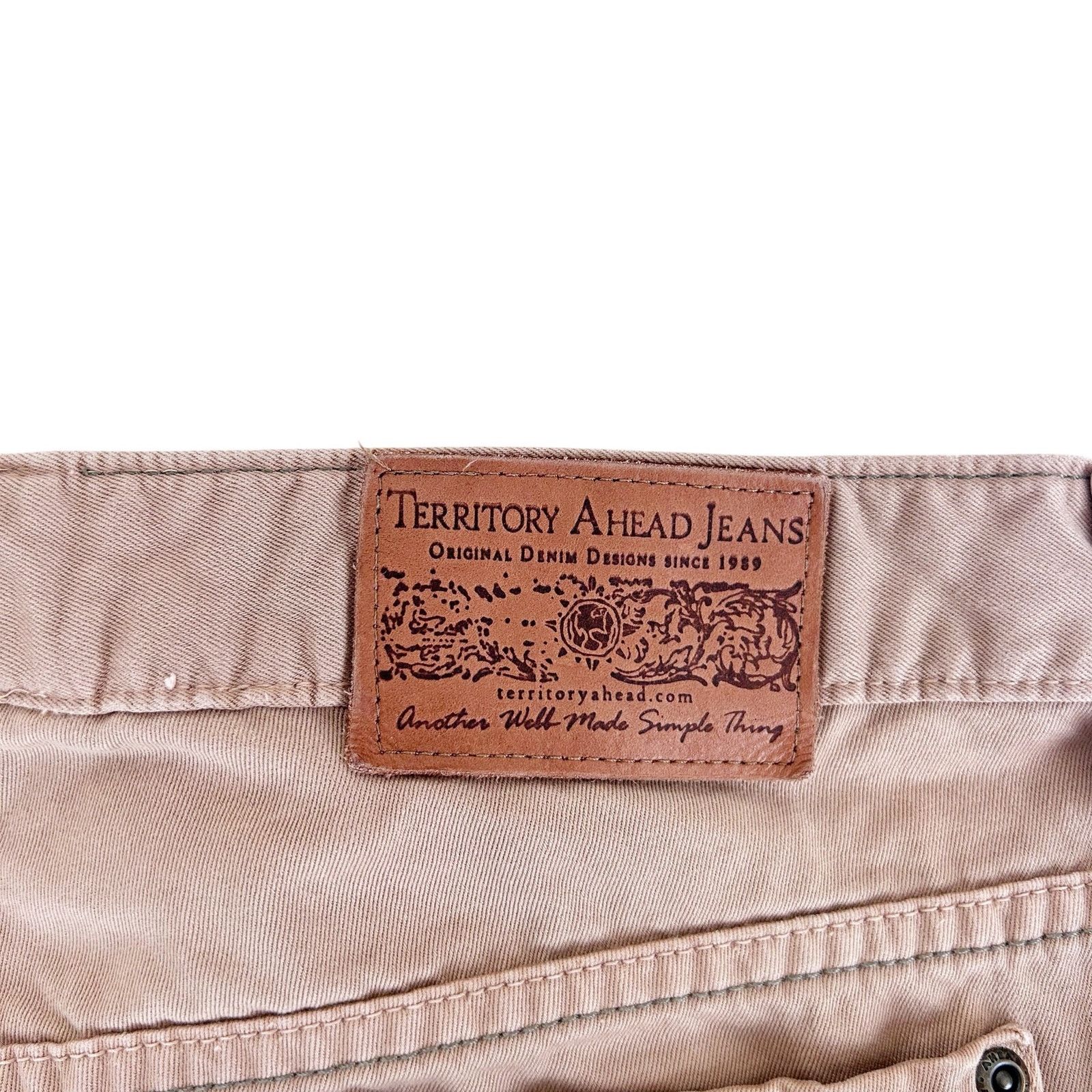 The Territory Ahead The Territory Ahead Tan Jeans Sz 34x29 Size US 34 / EU 50 - 6 Thumbnail