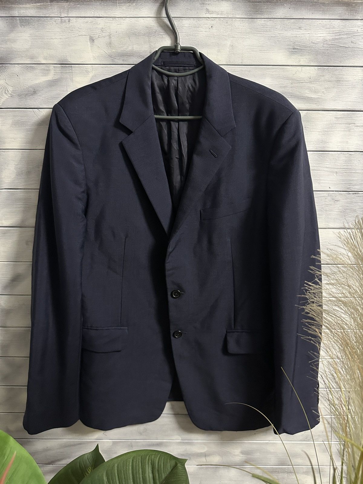 Prada Rare Luxury Blazer Prada Made in Italy 70% Mohair 40% Lana Size 54R - 1 Thumbnail