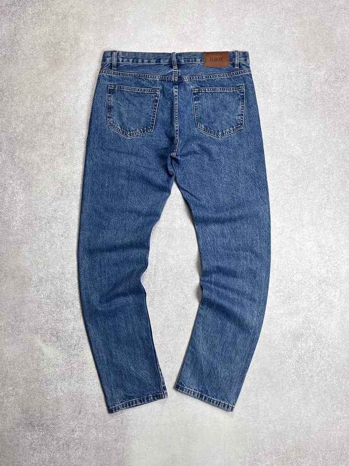 Han Kjobenhavn Vintage Han Kjobenhavn Selvedge Flared Denim Jeans Y2K 34 Size US 34 / EU 50 - 1 Thumbnail