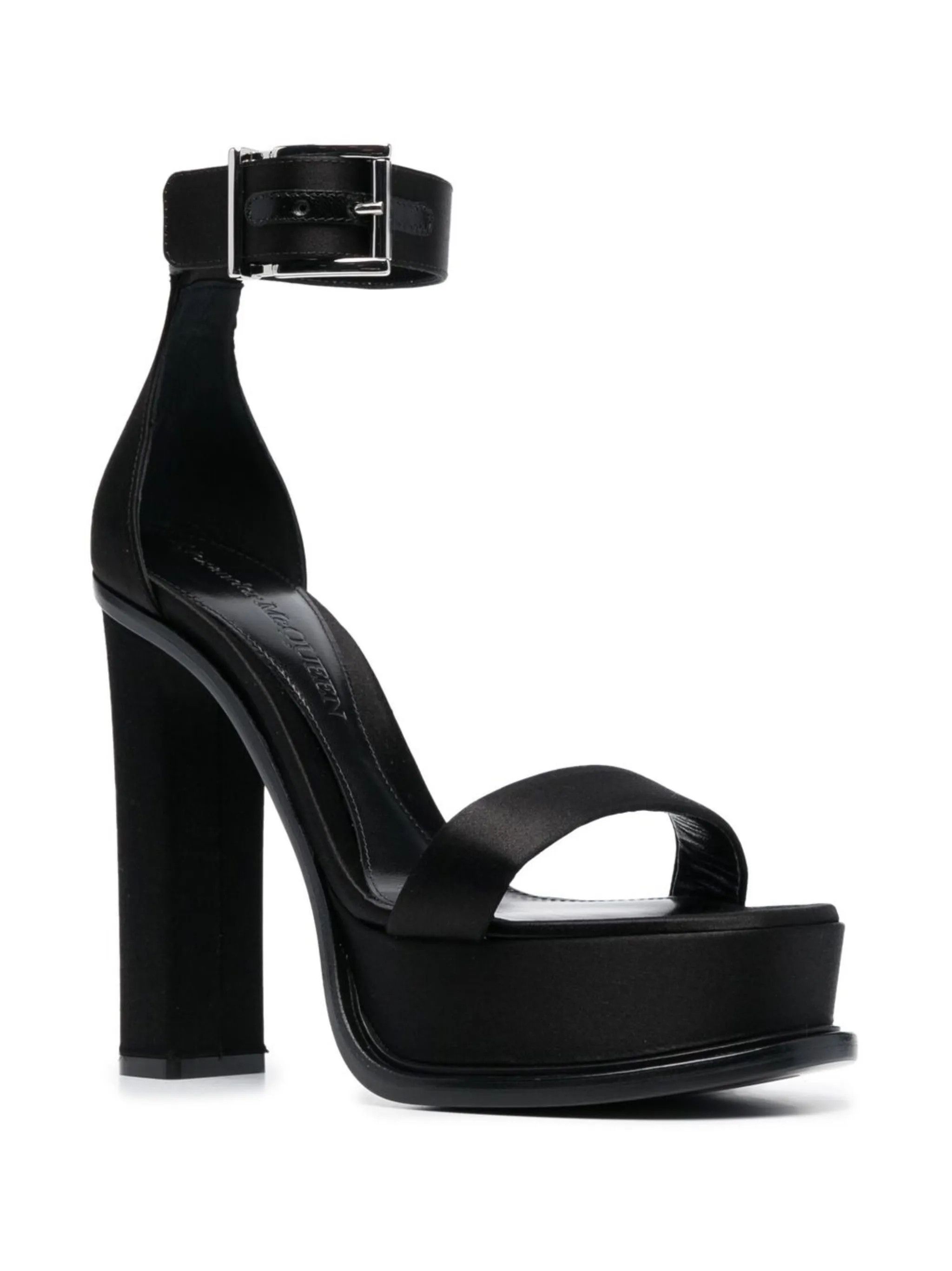 Alexander McQueen o1y0225 Sandals in Black Size US 9 / IT 39 - 2 Thumbnail
