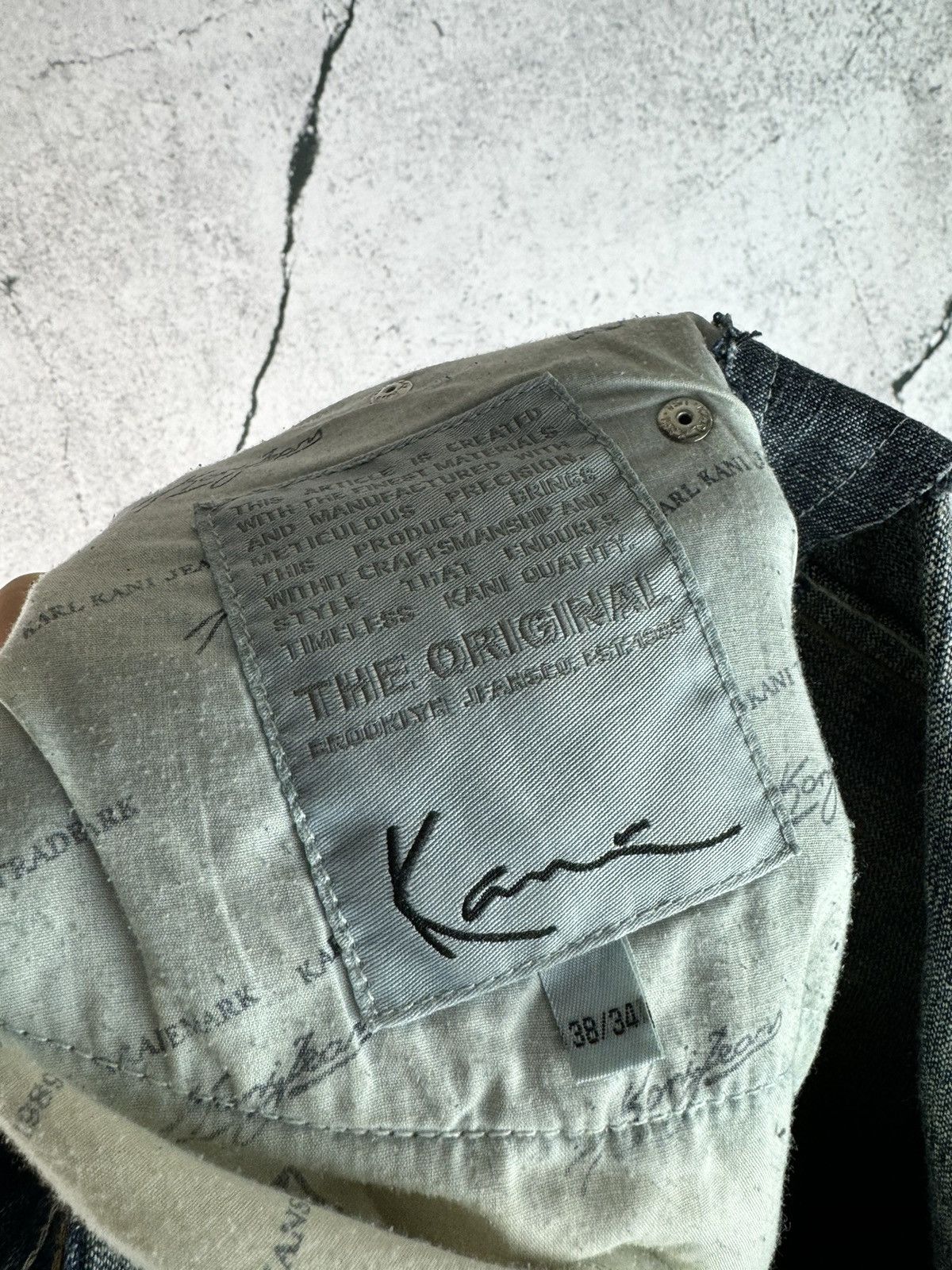 Vintage Vintage 38/34 Crazy Karl Kani Baggy Jeans Size US 38 / EU 54 - 4 Thumbnail
