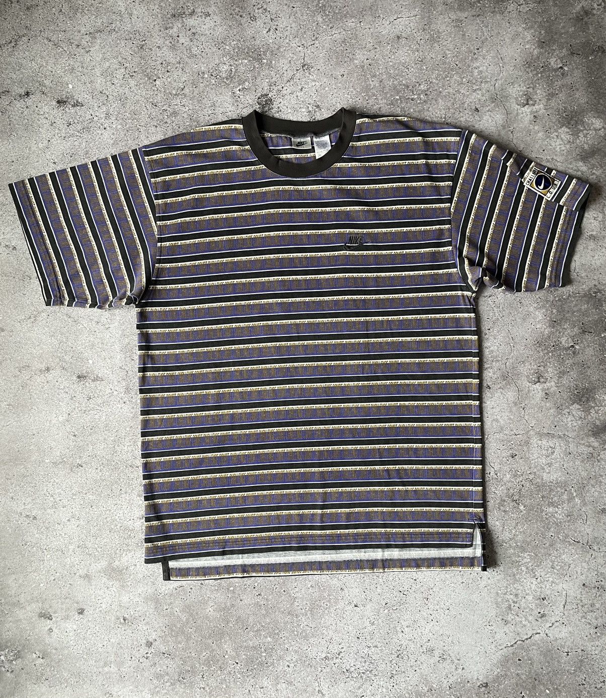 Nike VINTAGE ANDRE AGASSI NIKE CHALLENGE COURT BAGGY T-SHIRT 90S Size US L / EU 52-54 / 3 - 1 Thumbnail