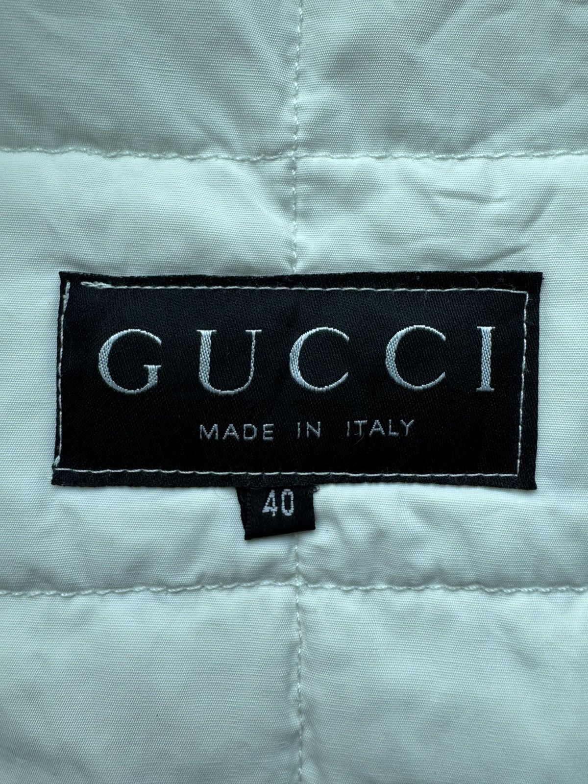 Gucci VERY RARE VINTAGE JACKET GUCCI GOOSE DOWN QUILTED PUFFER Size US M / EU 48-50 / 2 - 6 Thumbnail