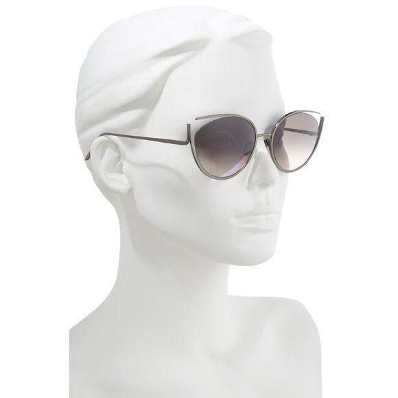 Linda Farrow Linda Farrow 59mm Polarized Cat Eye Sunglasses Size ONE SIZE - 3 Thumbnail