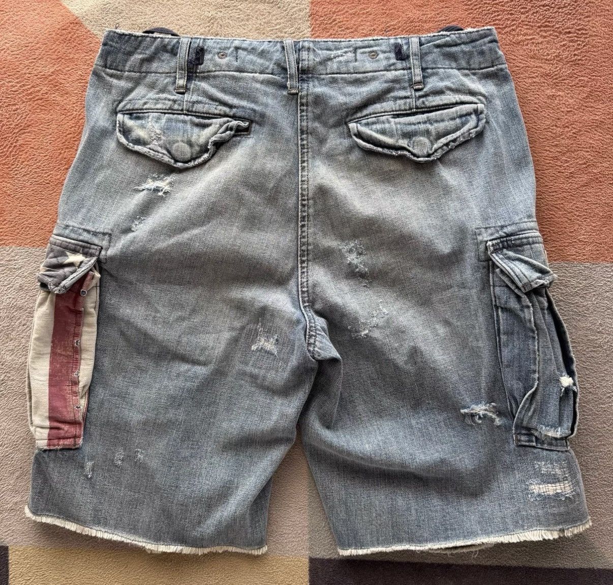 Denim & Supply Ralph Lauren Denim Supply Ralph Lauren Polo RL Denim Shorts K22 Size US 29 - 2 Thumbnail