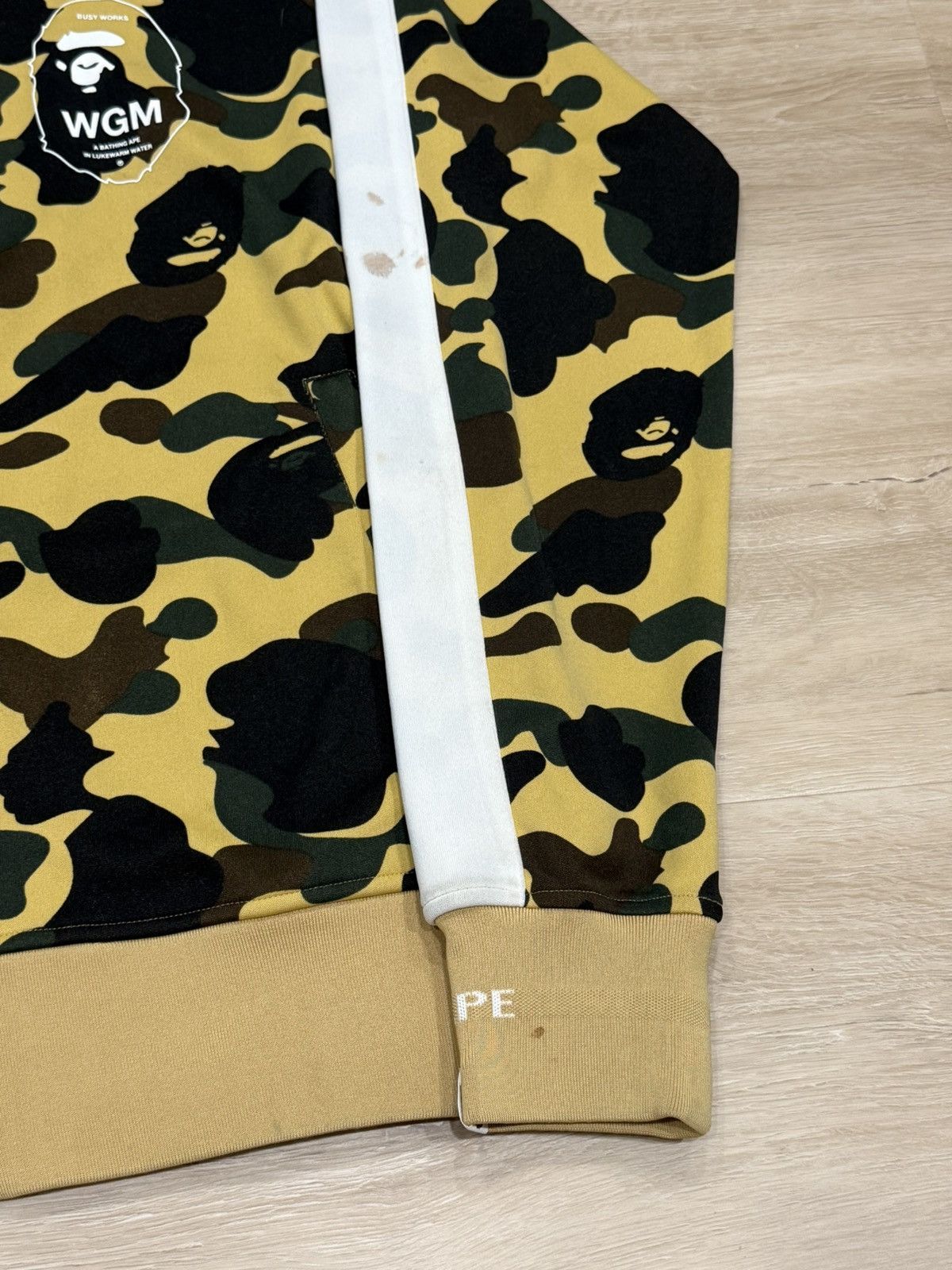Bape Bape 1st Camo Track Jacket Jersey Top Size US XL / EU 56 / 4 - 8 Thumbnail