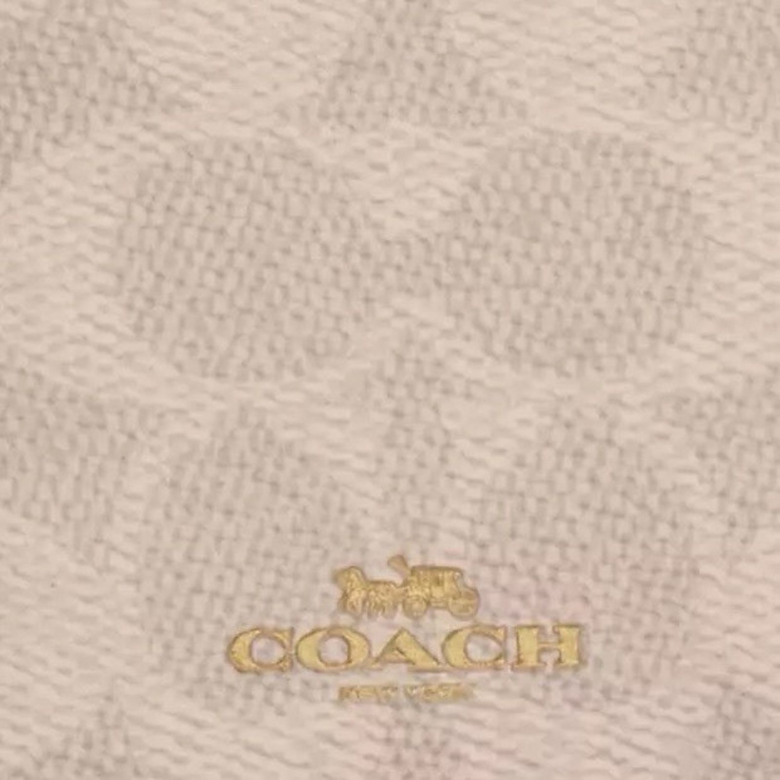 Coach NWT COACH 63274 Lanyard ID Badge Holder Gold/Sand/Chalk Size ONE SIZE - 7 Thumbnail