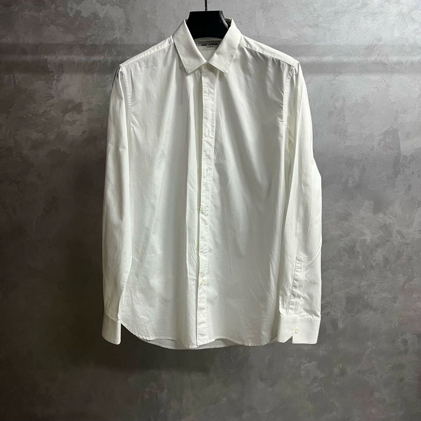 Saint Laurent Paris Saint Laurent Paris White T-Shirt 39 Women Size M / US 6-8 / IT 42-44 - 1 Thumbnail