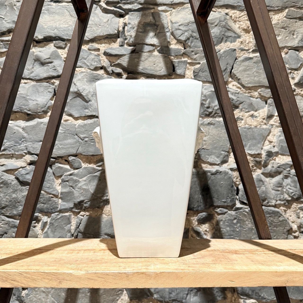 Versace Versace Meets Rosenthal Gorgona Porcelain White Vase Size ONE SIZE - 5 Thumbnail