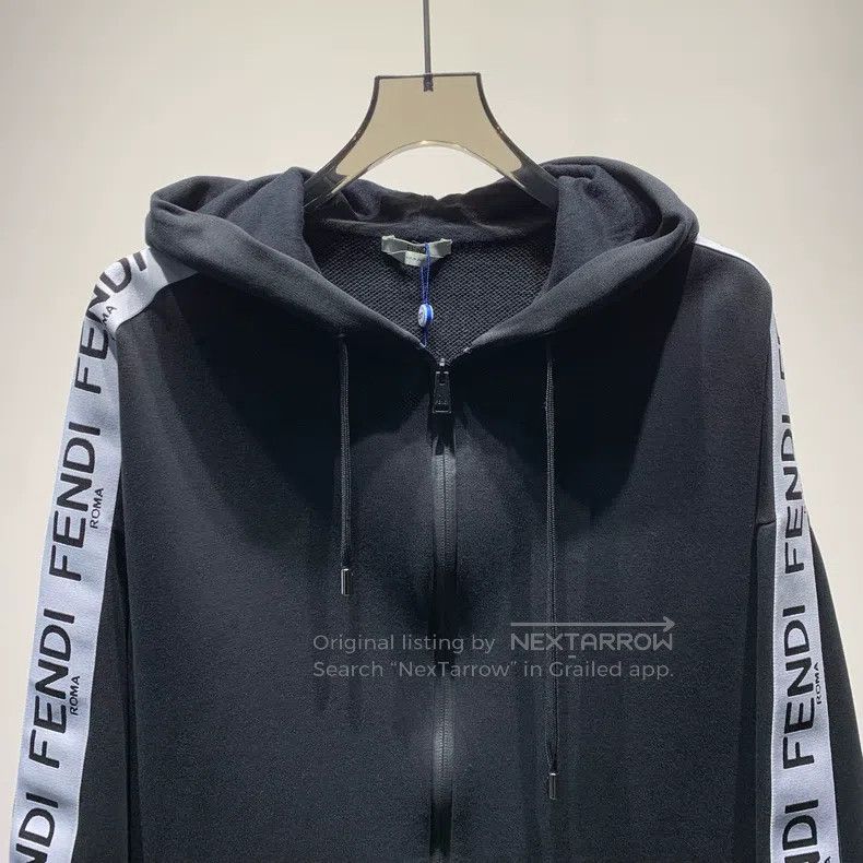 Fendi Fendi Logo Letter Printed Hooded Jacket Size M / US 6-8 / IT 42-44 - 5 Thumbnail