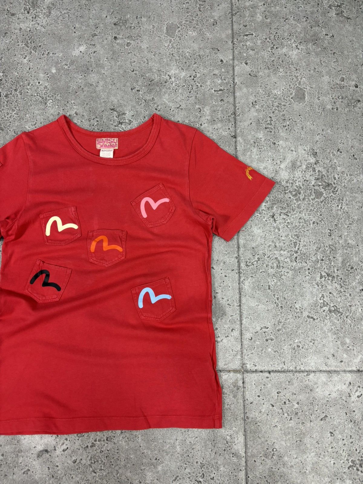 Evisu Japan Multipocket Cropped T-Shirt Evisu Donna Y2K Size S / US 4 / IT 40 - 2 Thumbnail
