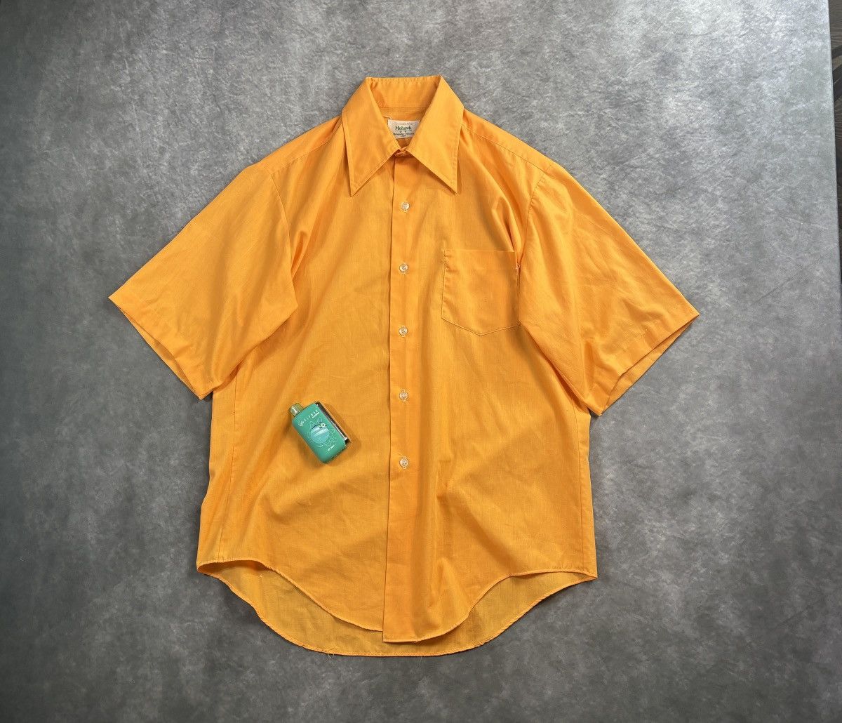 Vintage 1980s Vintage Shortsleeve Shirt Summer Highlighter Perma Pre Size US M / EU 48-50 / 2 - 13 Thumbnail