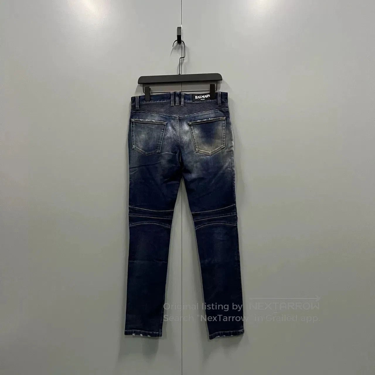 Balmain BALMAIN Vintage Patchwork Jeans. Size US 30 / EU 46 - 2 Thumbnail