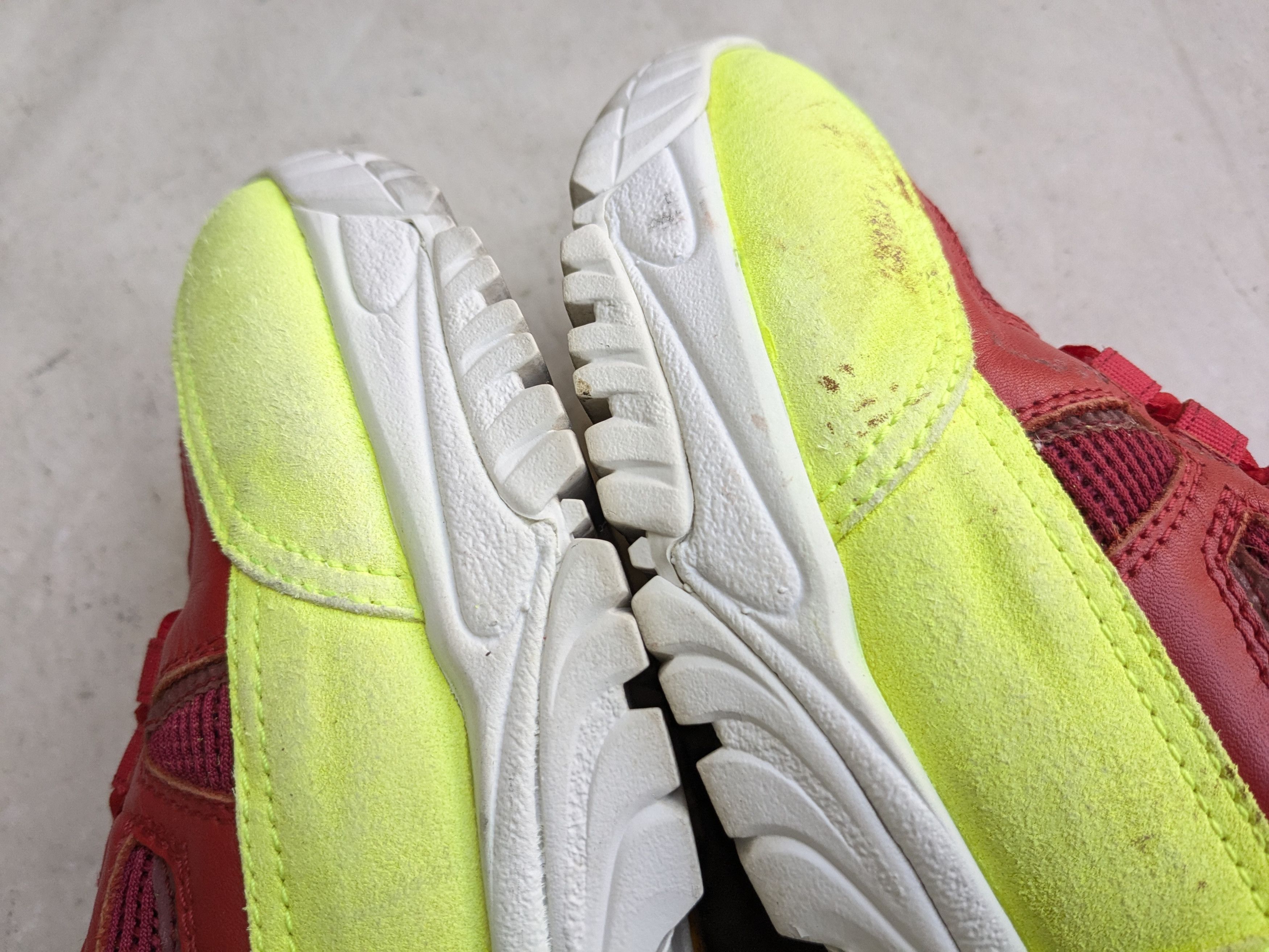 Maison Margiela Maison Margiela Security Sneakers 11 44 Red Green Size US 11 / EU 44 - 4 Thumbnail