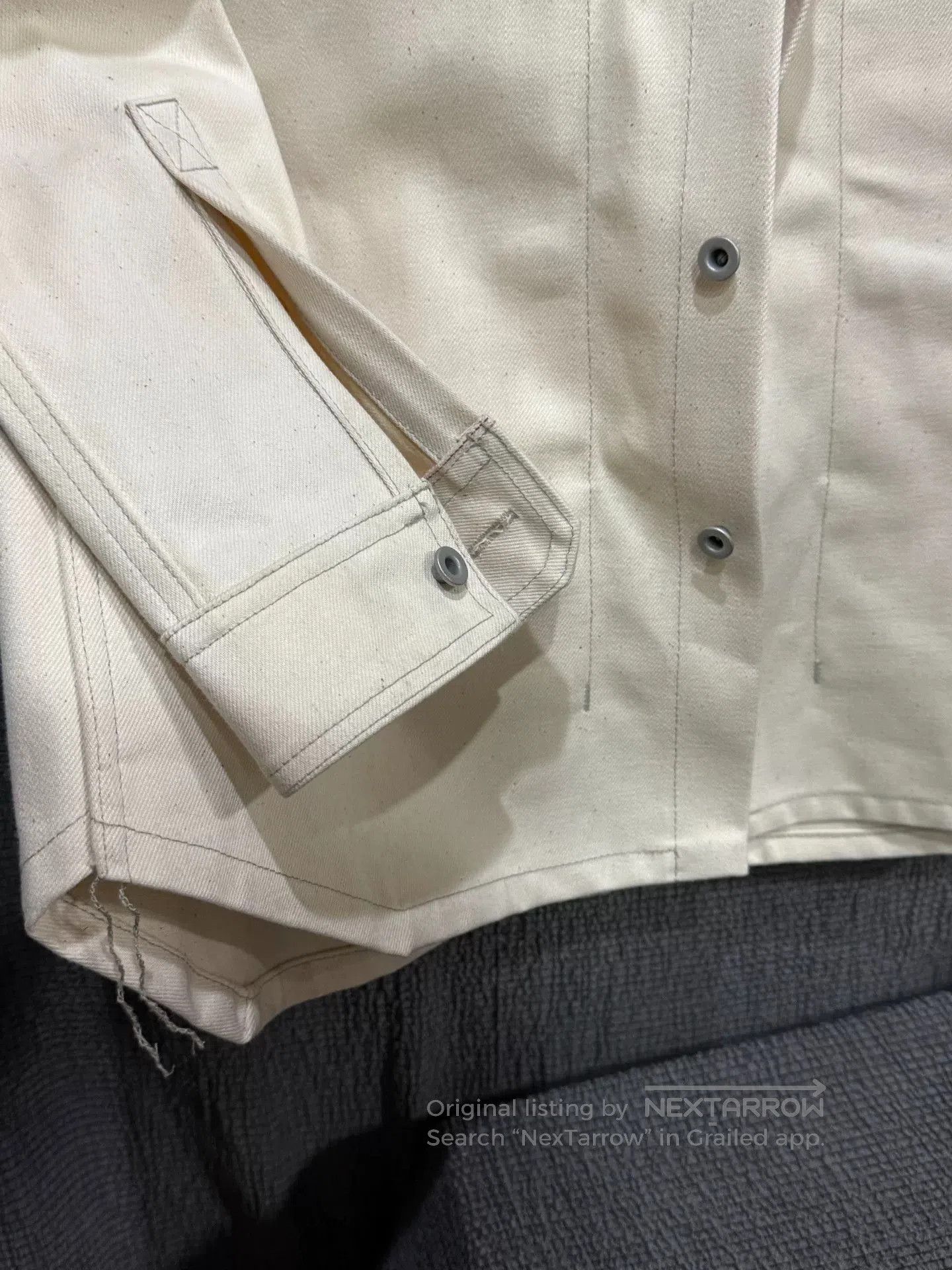 Rick Owens Rick Owens Japanese Denim Shirt Size 42. Size US XS / EU 42 / 0 - 3 Thumbnail