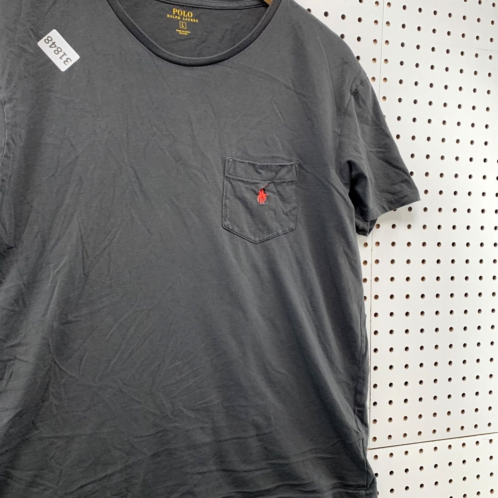 Ralph Lauren Ralph Lauren Shirt Men L Black Red Pony Short Sleeve Size US L / EU 52-54 / 3 - 4 Thumbnail