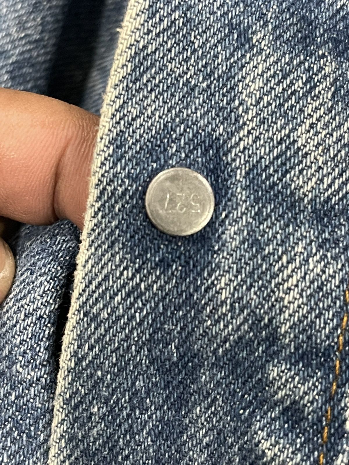 Levi's Vintage Levis Button 527 Denim Jacket Size US M / EU 48-50 / 2 - 15 Thumbnail