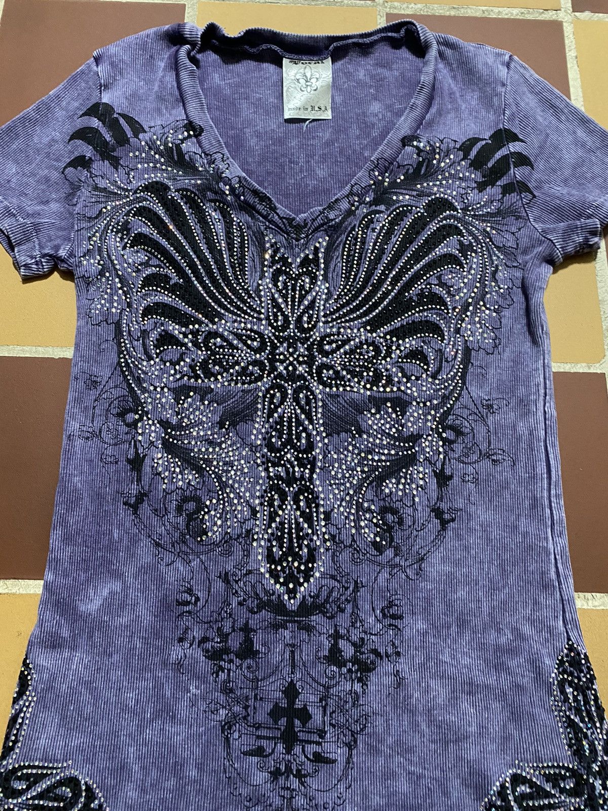 Vintage Vintage Y2K Vocal 2000s Punk Grunge Goth Shirt Size L / US 10 / IT 46 - 2 Thumbnail